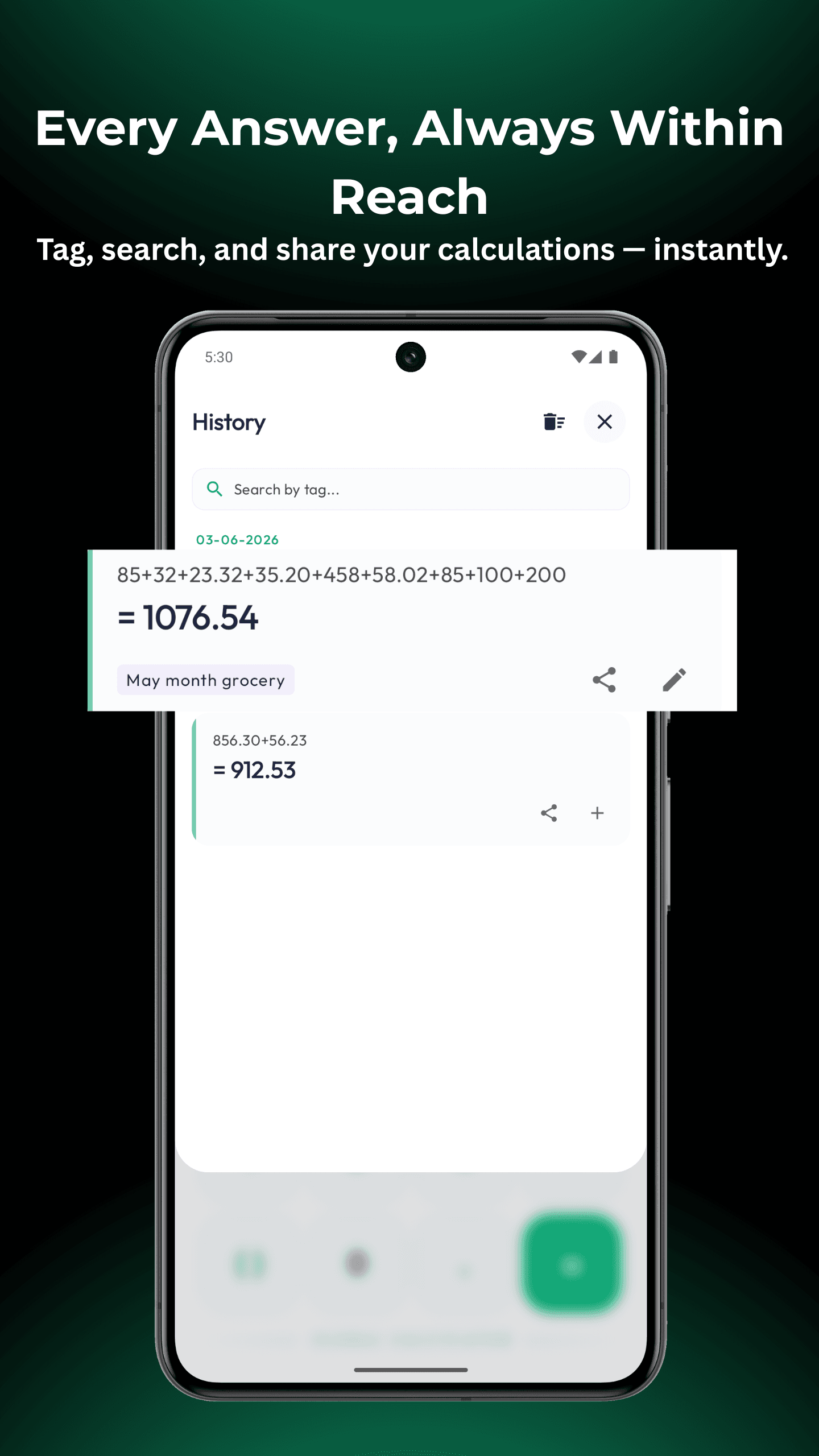 Global Calculator view 4